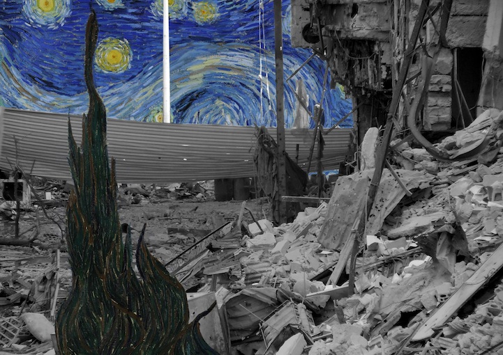 Syria4 Vincent van Gogh's Starry Night