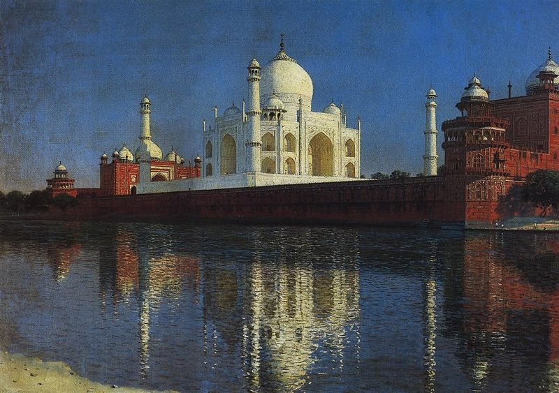 VasilyVereshchagin Taj Mahal 1876